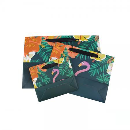 muestra gratis impresión cmyk diseño personalizado regalo arte papel bolsa de compras