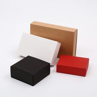 caja de papel de jabón de manga de papel kraft marrón