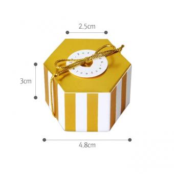 Mini cinta decoración de la boda favor pequeño caramelo de chocolate caja de papel hecha a mano rosas embalaje regalos para invitados