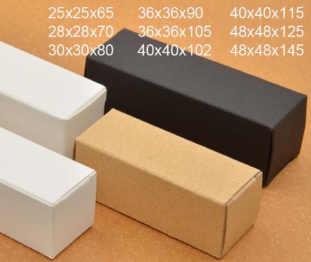 cosméticos personalizados papel kraft cajas de embalaje de botellas de aceites esenciales