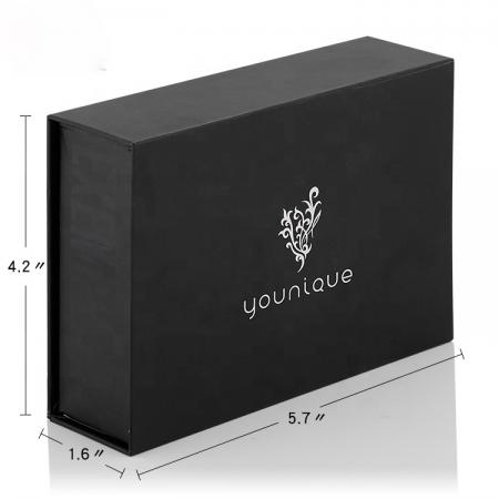logotipo hecho a mano caja de almacenamiento de tapa magnética personalizada caja de regalo con cierre de imán caja de almacenamiento de tapa de imán