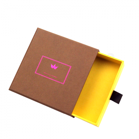 caja de regalo de lujo personalizado embalaje kraft joyería cajón