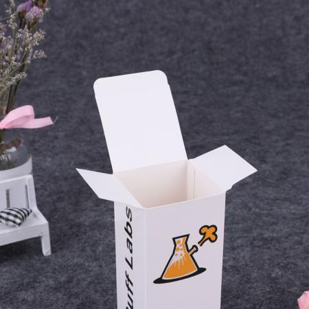 caja de empaquetado de papel de champú de lujo laminado mate de alta calidad al por mayor