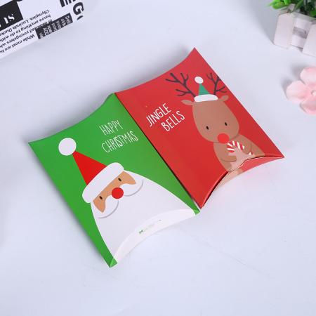 papel kraft blanco personalizado cajas de regalo de papel de navidad caja de papel para navidad