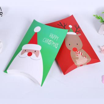 papel kraft blanco personalizado cajas de regalo de papel de navidad caja de papel para navidad