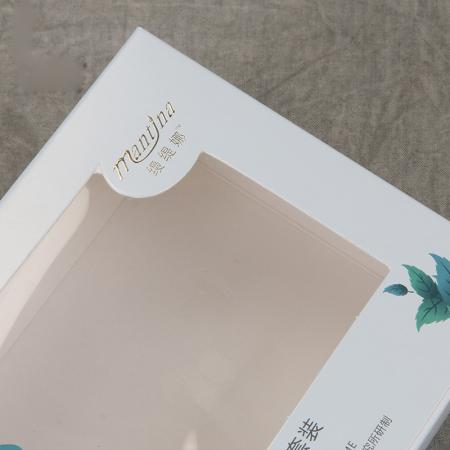 caja de papel de empaquetado de lujo de laminación mate de alta calidad para cosméticos