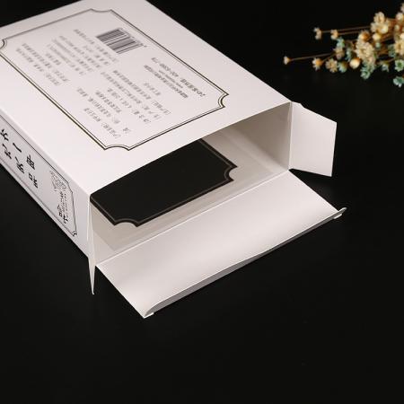 OEM personalizado impresión de lujo caja de cuidado de la piel embalaje con ventana de pvc