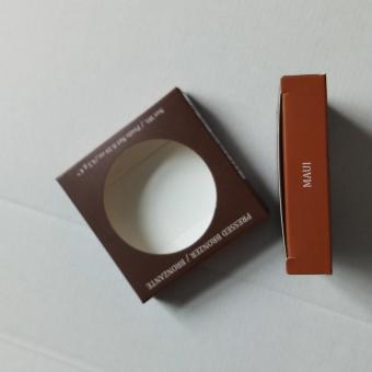 tamaño personalizado laminado mate cuidado de la piel / caja de crema de ojos caja de embalaje de papel