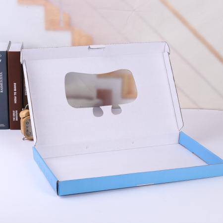 Caja de embalaje de vidrio corrugado de rectángulo creativo de alta calidad