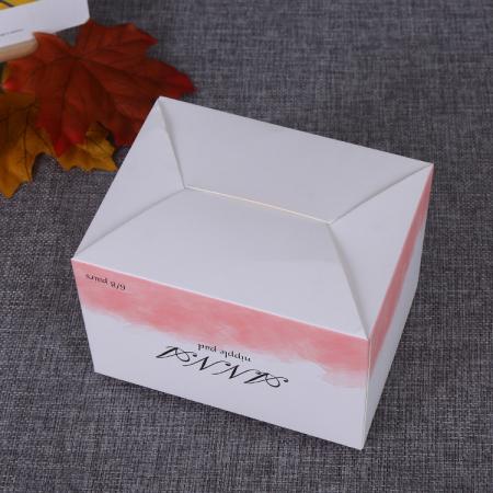 alta calidad 300g papel blanco de lujo cuidado de las manos cosmética set de regalo caja de embalaje