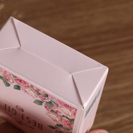 caja de embalaje de papel de cosméticos boutique paquete de papel de alta calidad
