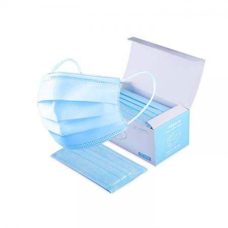 caja de embalaje de mascarilla quirúrgica desechable de papel de impresión personalizada