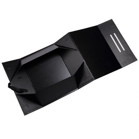 Rigid Folding Gift Box with Ribbon