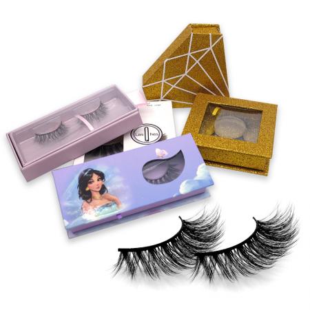 Luxury Private Label Eyelash Packaging box