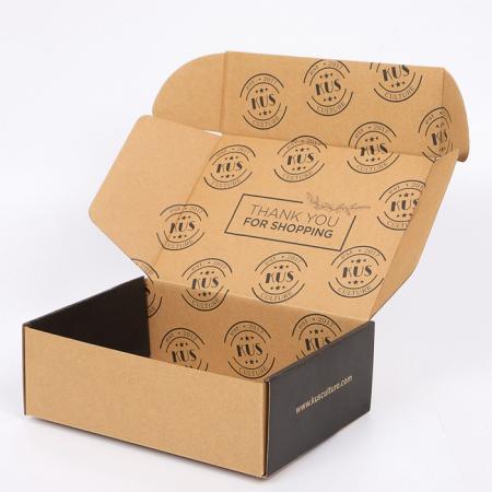 Brown Craft Paper Postal Box