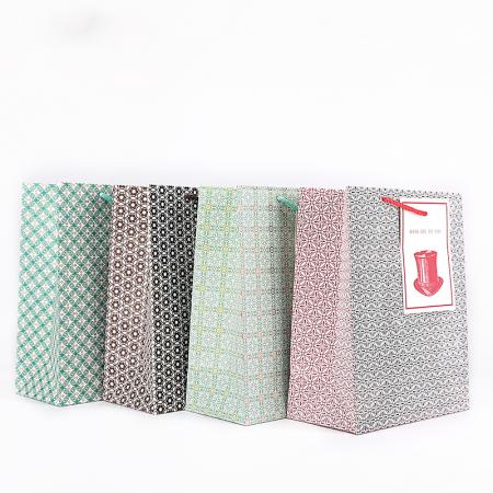 christmas promotional paper gift bag wholesale