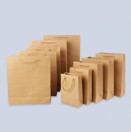 black reusable grocery promotional paper tote carrier bag wholesale