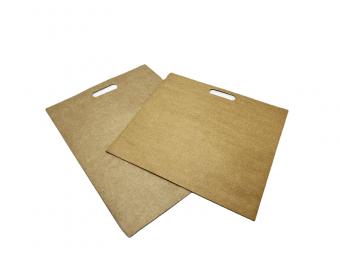 Reciclaje de bolsas de sobres personalizadas OEM y procesamiento de bolsas de papel marrón kraft de alta calidad