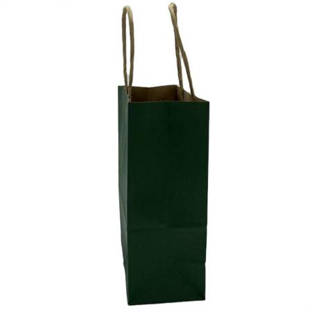 compras verdes personalizadas privadas una bolsa de papel marrón bolsa de papel agrega tu diseño