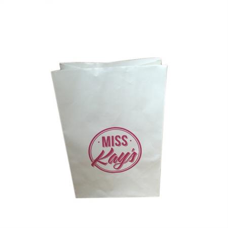 Bolsa de papel de embalaje de palomitas de maíz de promoción personalizada para alimentos
