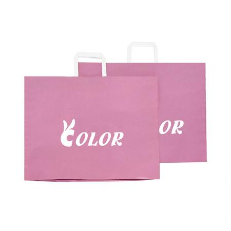 custom paper packaging bags with logo