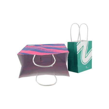 Venta al por mayor, bolsa de papel kraft personalizada, bolsa de papel, diseño de bolsa de papel